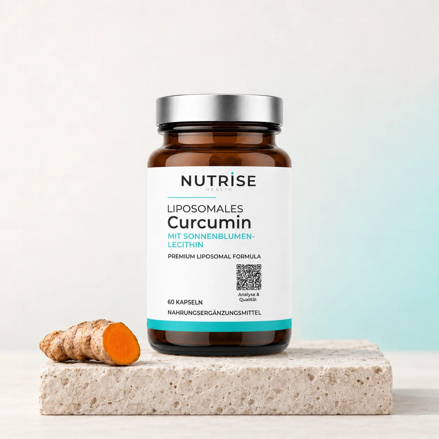 Liposomales Curcumin von Nutrise mit Kurkuma